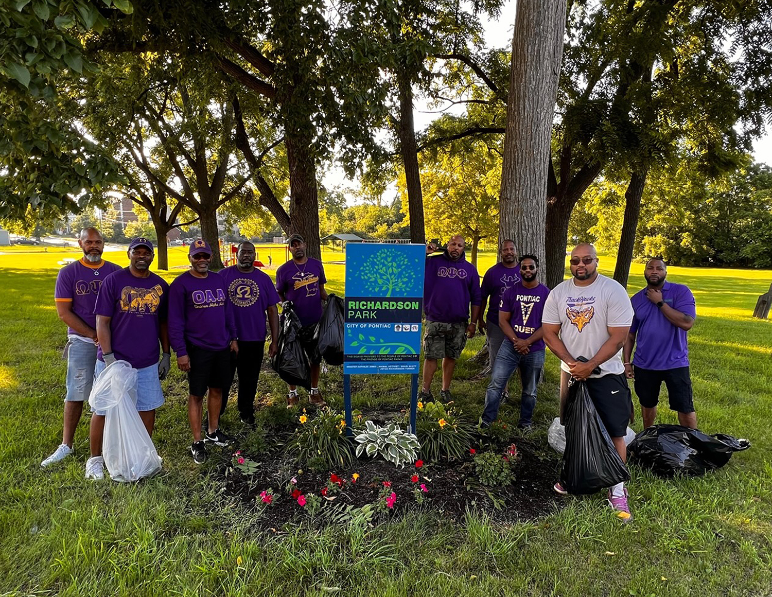Donate2 park cleanup